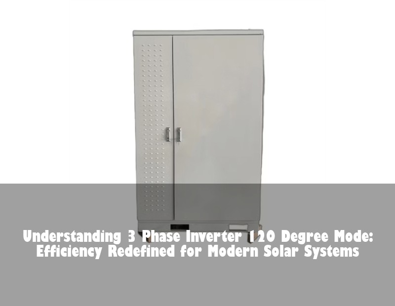 Understanding 3 Phase Inverter 120 Degree Mode: Efficiency Redefined for Modern Solar Systems