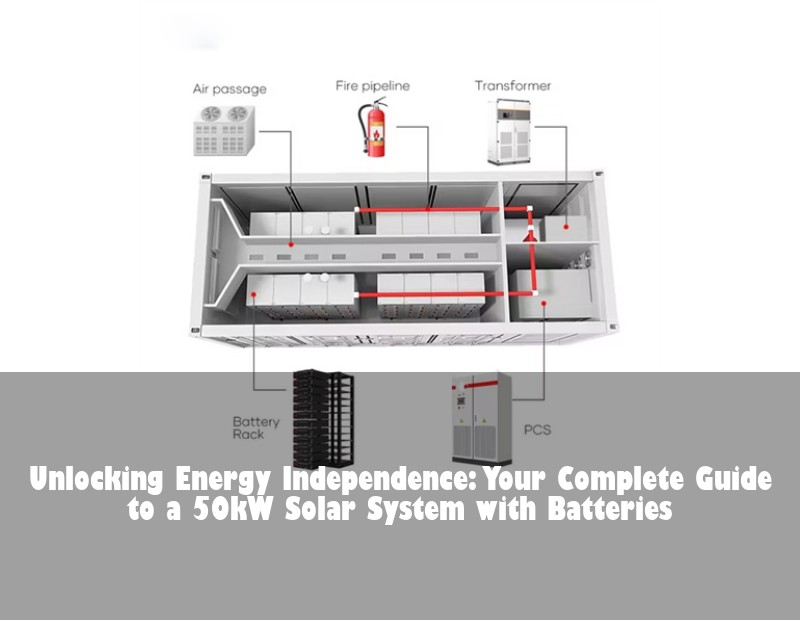 Unlocking Energy Independence: Your Complete Guide to a 50kW Solar System with Batteries | Huijue Solar
