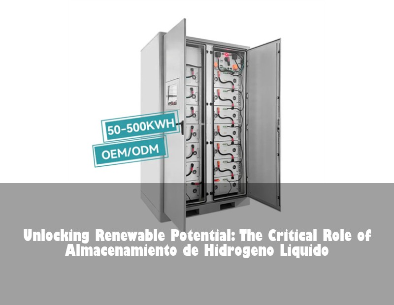 Unlocking Renewable Potential: The Critical Role of Almacenamiento de Hidrogeno Liquido