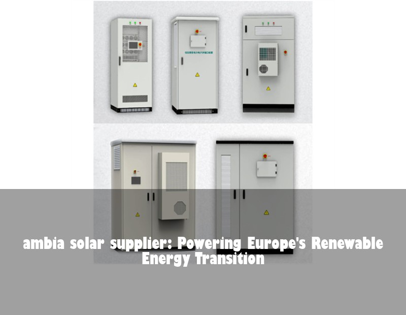 ambia solar supplier: Powering Europe's Renewable Energy Transition