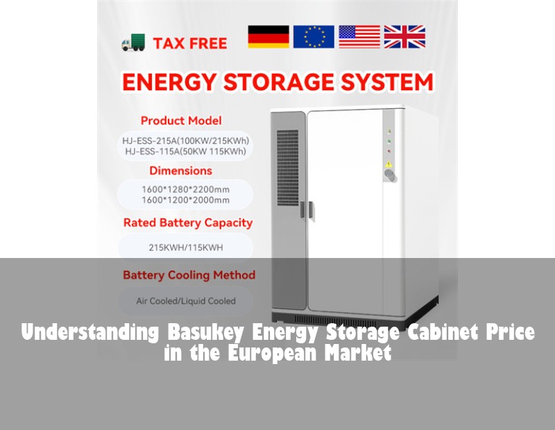 Understanding Basukey Energy Storage Cabinet Price in the European Market | Huijue Solar