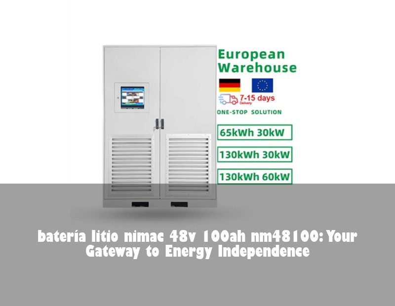 batería litio nimac 48v 100ah nm48100: Your Gateway to Energy Independence