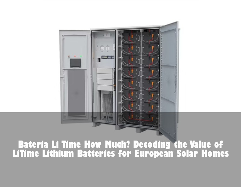 Bateria Li Time How Much? Decoding the Value of LiTime Lithium Batteries for European Solar Homes