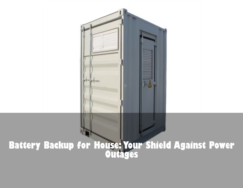 Battery Backup for House: Your Shield Against Power Outages | Huijue Solar