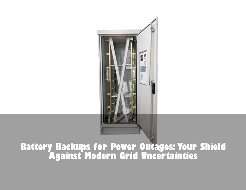 Battery Backups for Power Outages: Your Shield Against Modern Grid Uncertainties