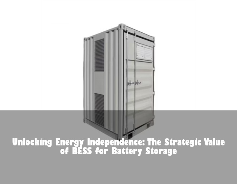 Unlocking Energy Independence: The Strategic Value of BESS for Battery Storage