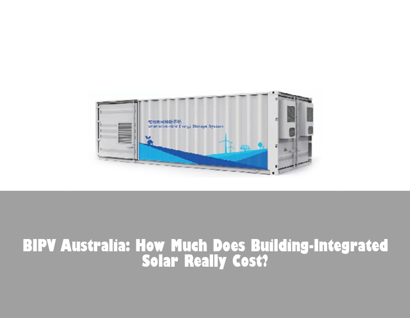 BIPV Australia: How Much Does Building-Integrated Solar Really Cost?