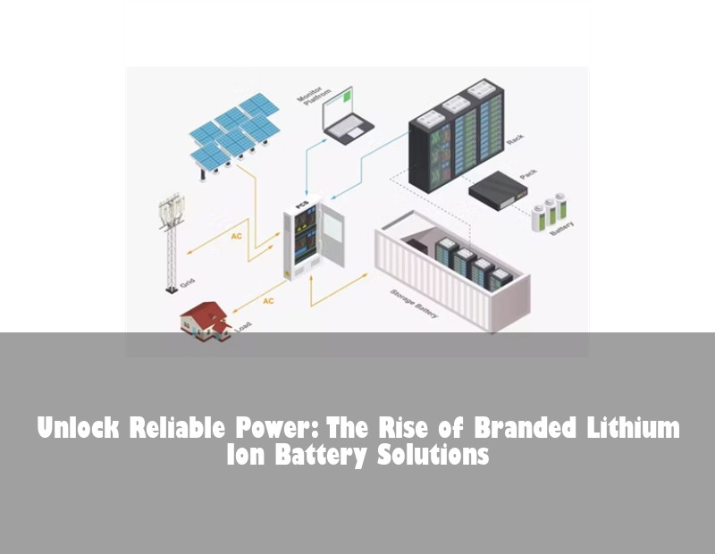 Unlock Reliable Power: The Rise of Branded Lithium Ion Battery Solutions