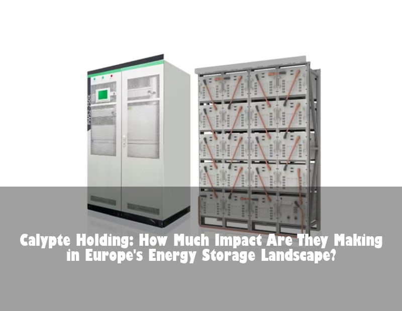 Calypte Holding: How Much Impact Are They Making in Europe's Energy Storage Landscape? | Huijue Solar