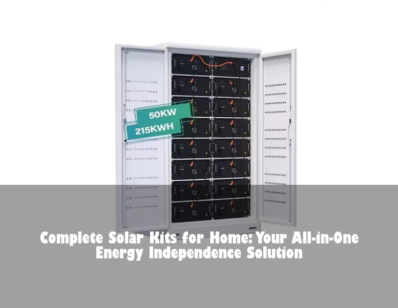 Complete Solar Kits for Home: Your All-in-One Energy Independence Solution