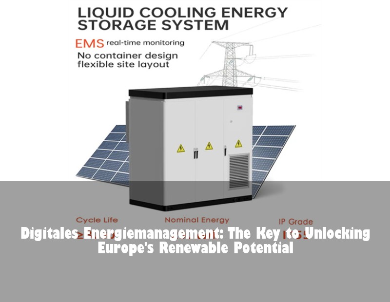 Digitales Energiemanagement: The Key to Unlocking Europe's Renewable Potential