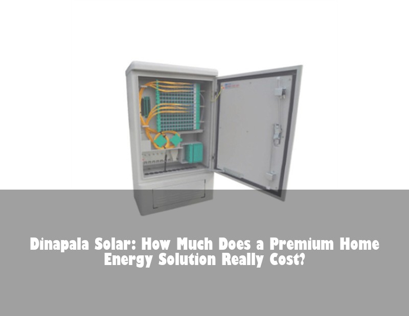 Dinapala Solar: How Much Does a Premium Home Energy Solution Really Cost?