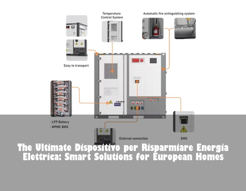 The Ultimate Dispositivo per Risparmiare Energia Elettrica: Smart Solutions for European Homes