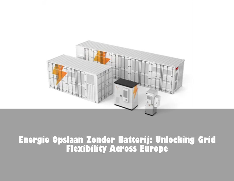Energie Opslaan Zonder Batterij: Unlocking Grid Flexibility Across Europe