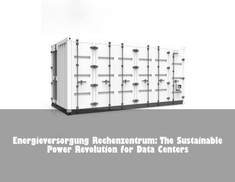 Energieversorgung Rechenzentrum: The Sustainable Power Revolution for Data Centers