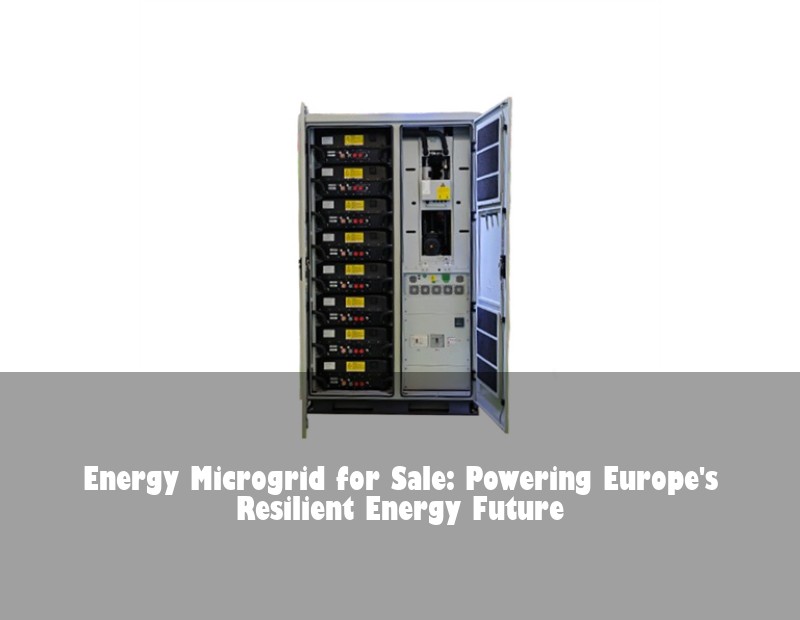 Energy Microgrid for Sale: Powering Europe's Resilient Energy Future