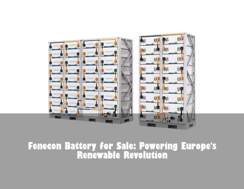 Fenecon Battery for Sale: Powering Europe's Renewable Revolution