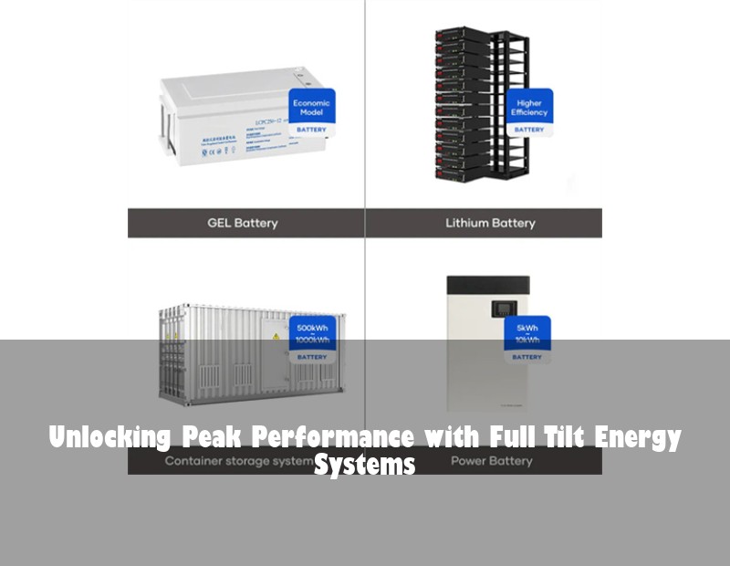 Unlocking Peak Performance with Full Tilt Energy Systems | Huijue Solar