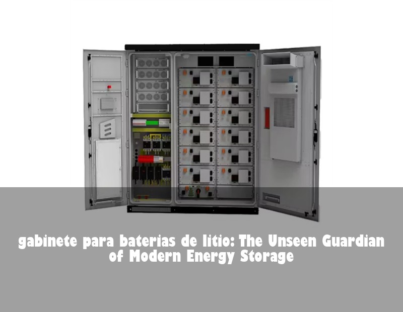 gabinete para baterias de litio: The Unseen Guardian of Modern Energy Storage