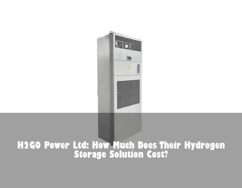 H2GO Power Ltd: How Much Does Their Hydrogen Storage Solution Cost?