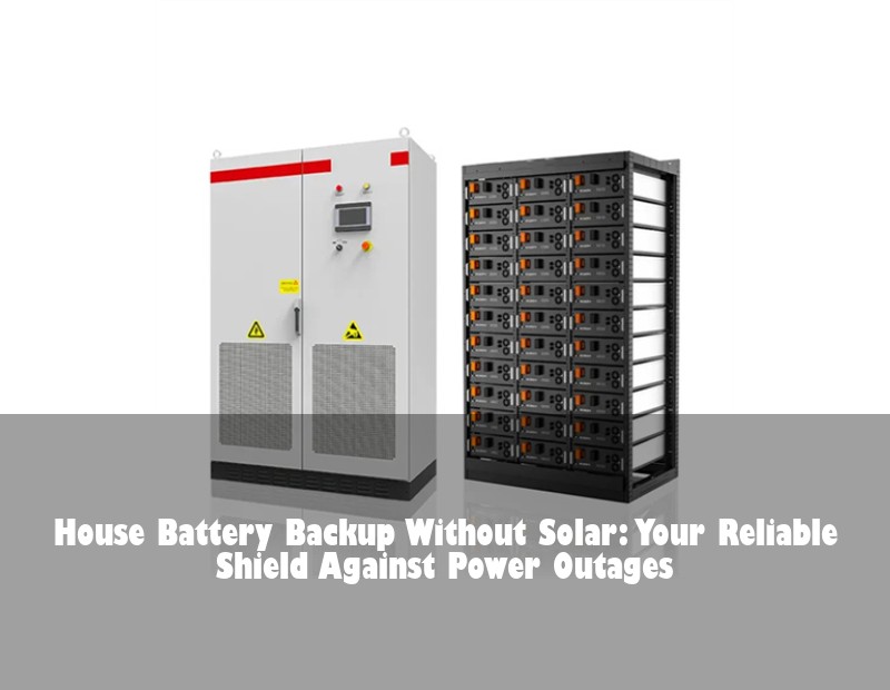 House Battery Backup Without Solar: Your Reliable Shield Against Power Outages
