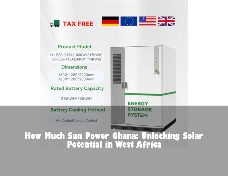 How Much Sun Power Ghana: Unlocking Solar Potential in West Africa | Huijue Solar