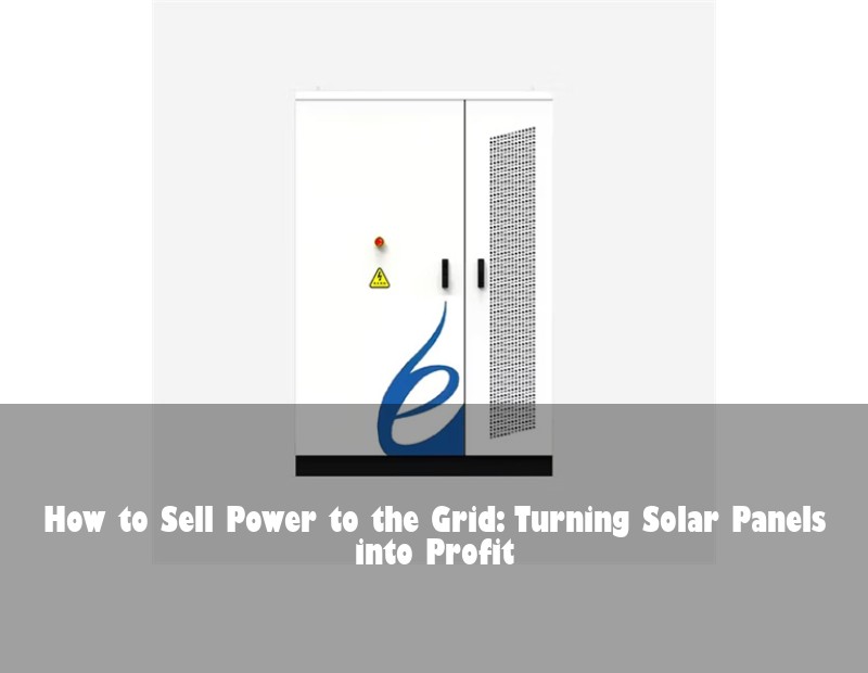 How to Sell Power to the Grid: Turning Solar Panels into Profit