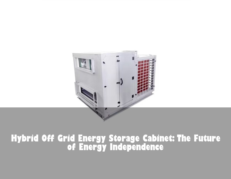 Hybrid Off Grid Energy Storage Cabinet: The Future of Energy Independence