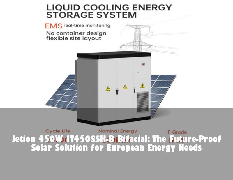 Jetion 450W JT450SSH-B Bifacial: The Future-Proof Solar Solution for European Energy Needs