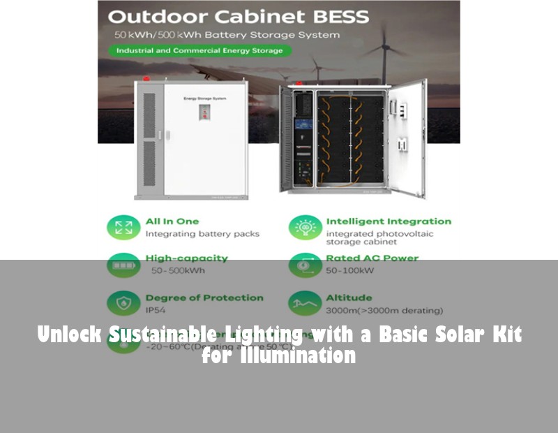 Unlock Sustainable Lighting with a Basic Solar Kit for Illumination