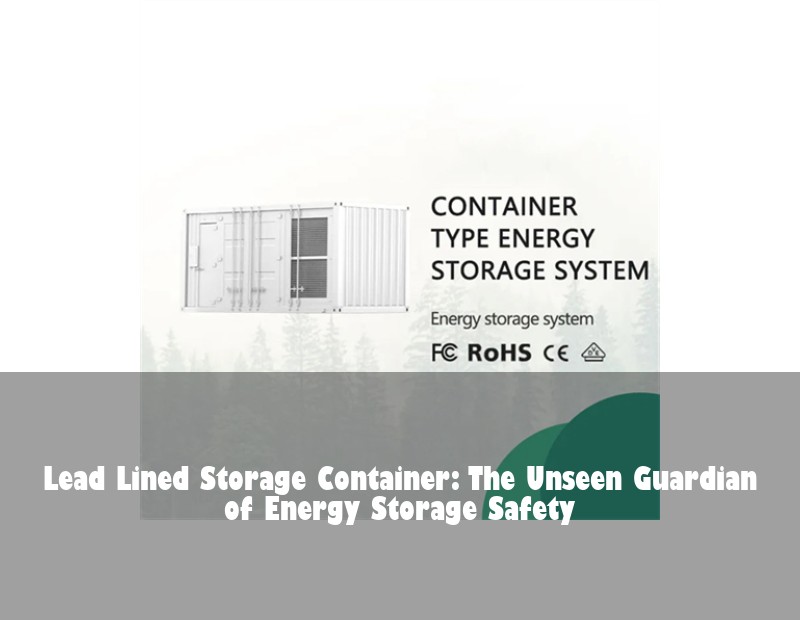 Lead Lined Storage Container: The Unseen Guardian of Energy Storage Safety | Huijue Solar