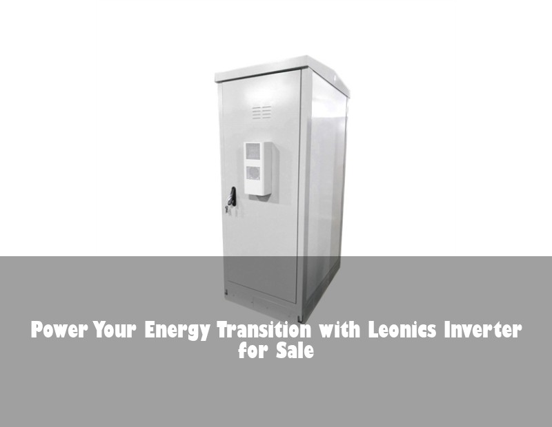 Power Your Energy Transition with Leonics Inverter for Sale