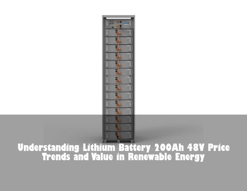Understanding Lithium Battery 200Ah 48V Price Trends and Value in Renewable Energy