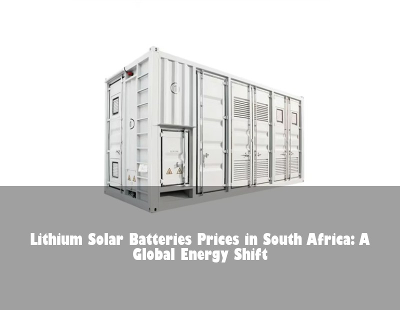 Lithium Solar Batteries Prices in South Africa: A Global Energy Shift