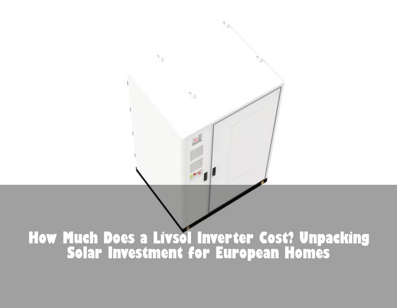 How Much Does a Livsol Inverter Cost? Unpacking Solar Investment for European Homes