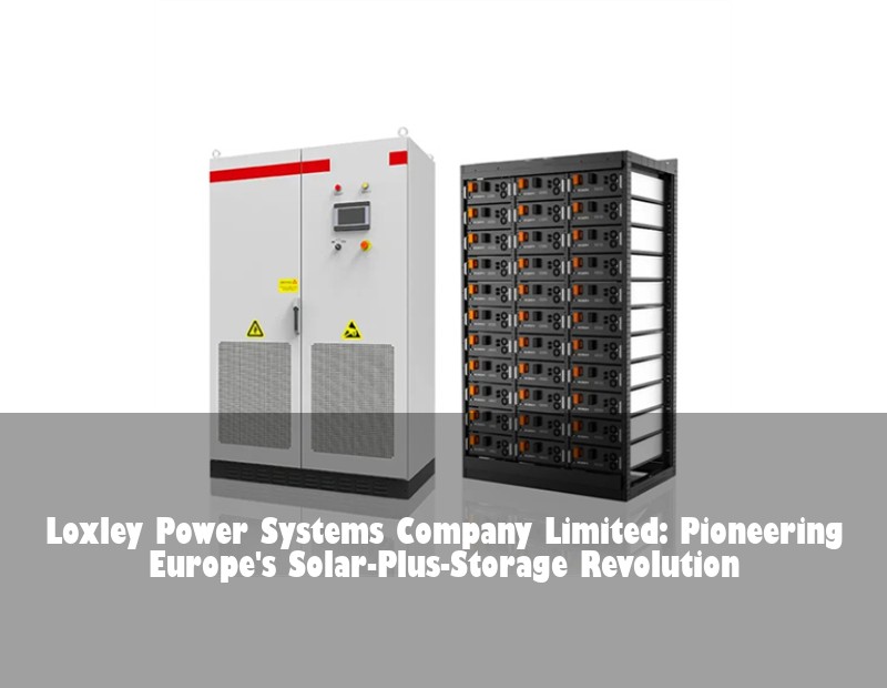 Loxley Power Systems Company Limited: Pioneering Europe's Solar-Plus-Storage Revolution