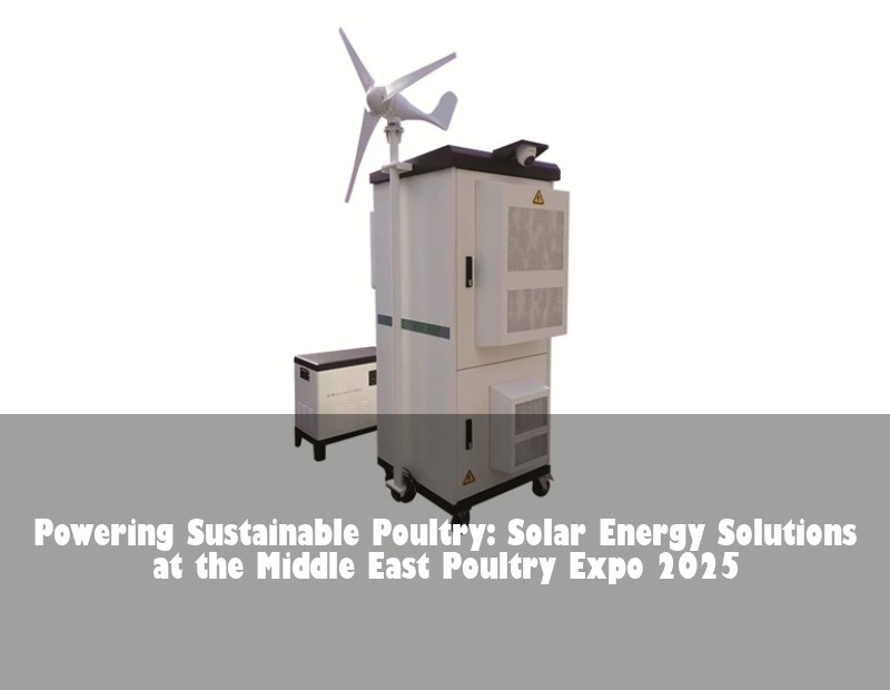 Powering Sustainable Poultry: Solar Energy Solutions at the Middle East Poultry Expo 2025 | Huijue Solar