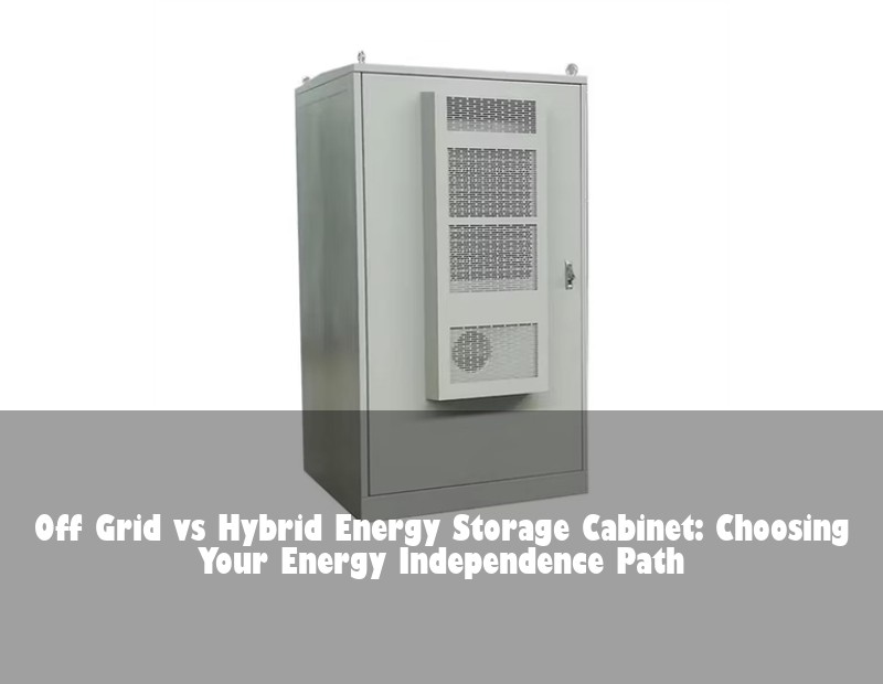 Off Grid vs Hybrid Energy Storage Cabinet: Choosing Your Energy Independence Path