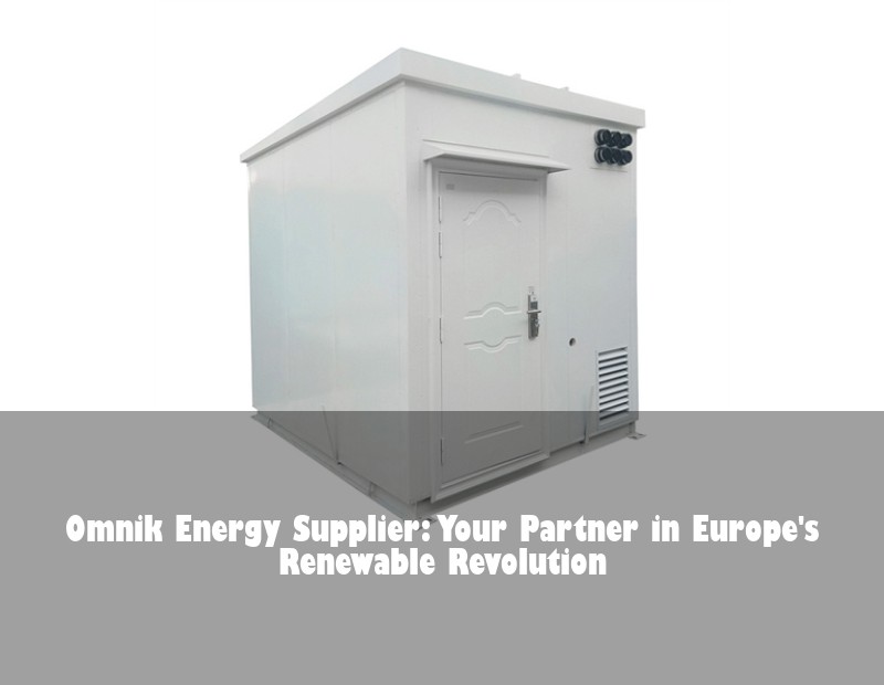 Omnik Energy Supplier: Your Partner in Europe's Renewable Revolution