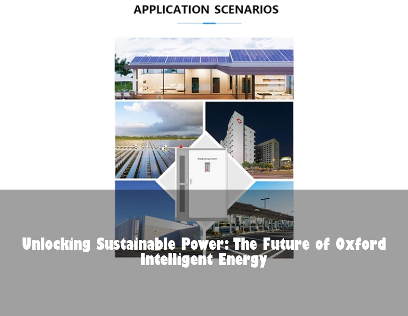 Unlocking Sustainable Power: The Future of Oxford Intelligent Energy