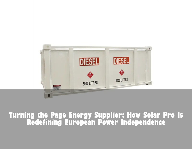 Turning the Page Energy Supplier: How Solar Pro Is Redefining European Power Independence | Huijue Solar