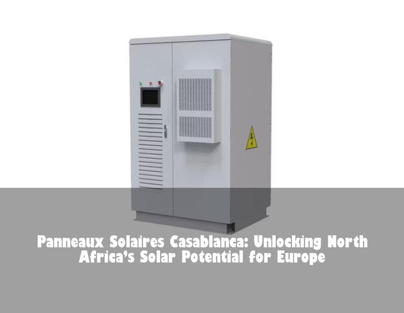 Panneaux Solaires Casablanca: Unlocking North Africa’s Solar Potential for Europe