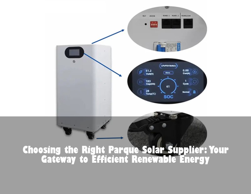 Choosing the Right Parque Solar Supplier: Your Gateway to Efficient Renewable Energy