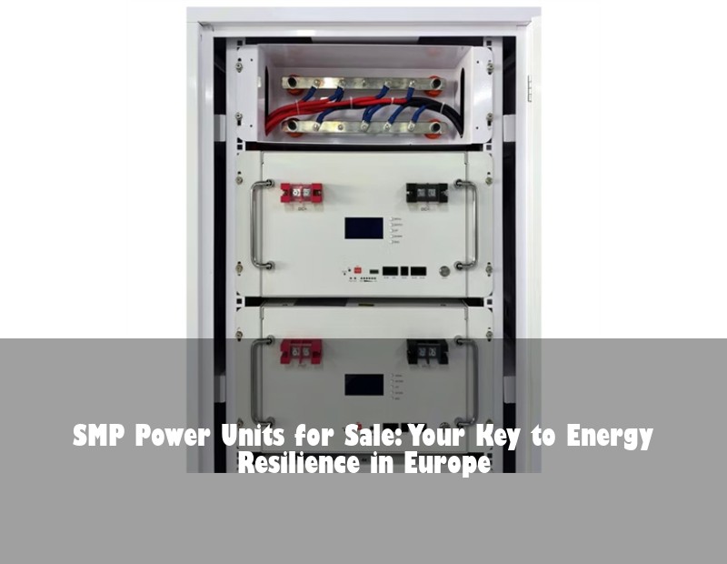 SMP Power Units for Sale: Your Key to Energy Resilience in Europe