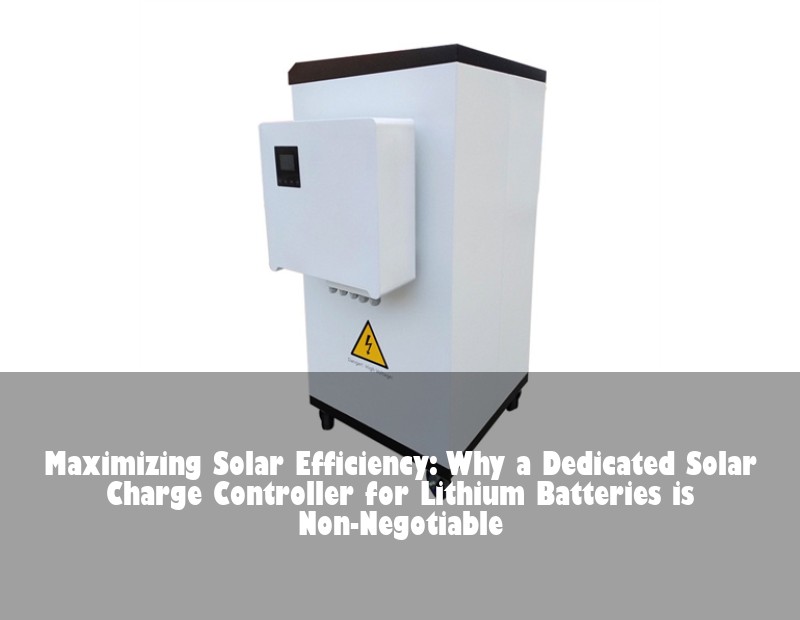 Maximizing Solar Efficiency: Why a Dedicated Solar Charge Controller for Lithium Batteries is Non-Negotiable | Huijue Solar