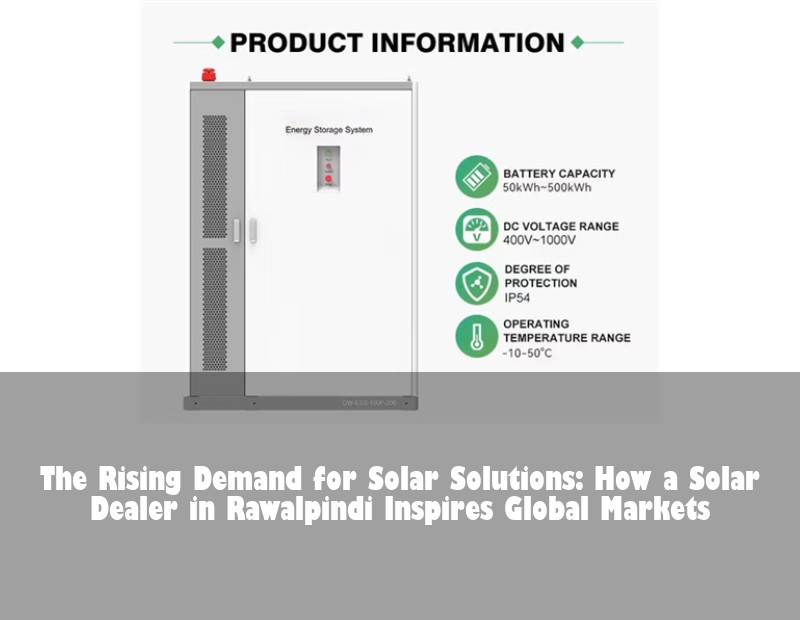 The Rising Demand for Solar Solutions: How a Solar Dealer in Rawalpindi Inspires Global Markets