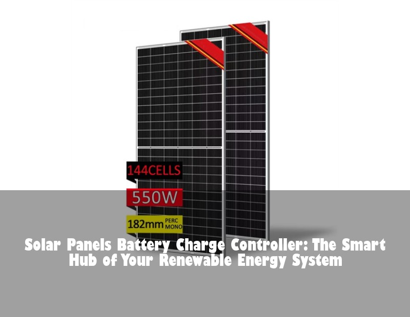 Solar Panels Battery Charge Controller: The Smart Hub of Your Renewable Energy System