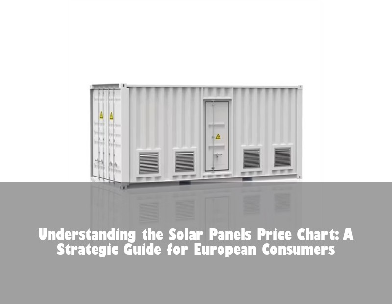 Understanding the Solar Panels Price Chart: A Strategic Guide for European Consumers