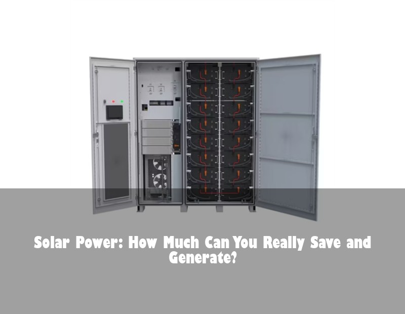 Solar Power: How Much Can You Really Save and Generate?