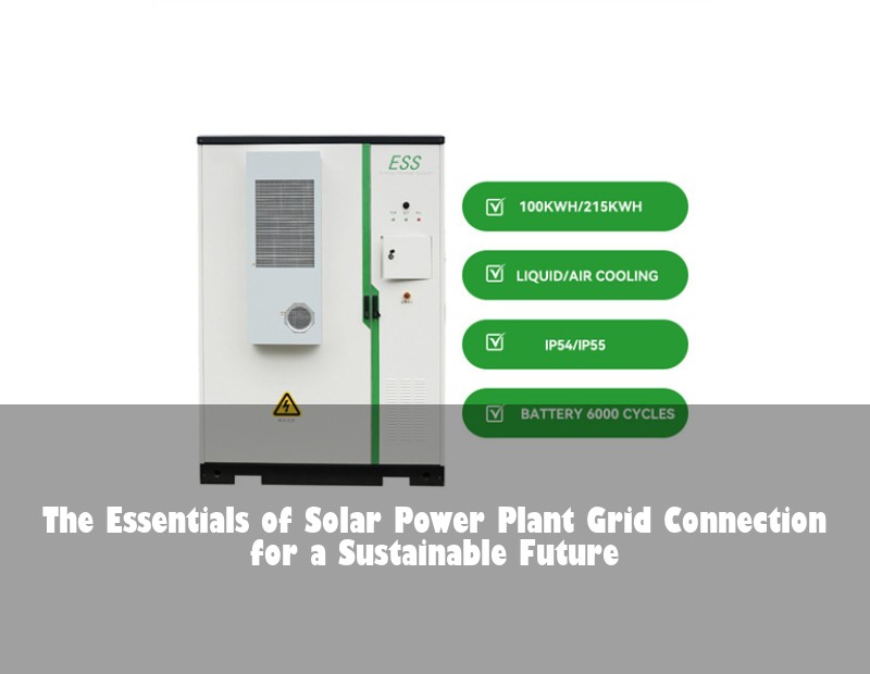 The Essentials of Solar Power Plant Grid Connection for a Sustainable Future | Huijue Solar